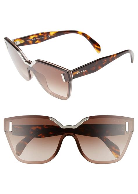 prada shield gradient sunglasses|Prada shield sunglasses women.